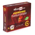 Produktbild: THERMOPAD Kniewärmer - DAS ORIGINAL: 4er-Pack für bis zu 8 Stunden Wärme am Knie I Stretchbänder + Klettverschluss I Luft-aktiviert