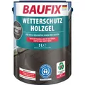 Produktbild: BAUFIX Wetterschutz-Holzgel, 5 Liter (Anthrazitgrau)