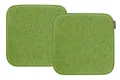 Produktbild: MAGMA AVARO Stuhlkissen/Sitzkissen für Indoor und Outdoor, Öko-Tex Siegel, waschbar bis 30°C, 1 Stück, 35x35cm, Grün