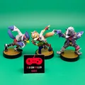 Produktbild: 3x Nintendo Amiibo Figur No. 52 Super Smash Bros. Collection -Starfox Sammlung