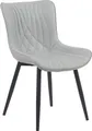 Produktbild: CLP Stuhl Brady,grau Kunstleder