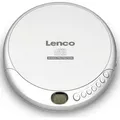 Produktbild: Lenco CD-201SI - Tragbarer CD-Player mit Anti-Schock - Hörbuchfunktion - Akku-Aufladefunktion - Silber - Silber