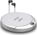 Produktbild: Lenco Tragbarer CD-Player CD-201SI | MP3 Wiedergabe | Anti-Shock | Hörbuchfunktion | Kopfhöreranschluss | Silber