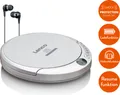 Produktbild: Lenco CD-201SI tragbarer CD Player silber CD-Player