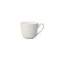 Produktbild: Villeroy und Boch Twist Weiß Mokka-/Espressotasse, 100 ml, Höhe: 6 cm, Premium Porzellan