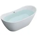 Produktbild: Mai & Mai Badewanne Standbadewanne Freistehende Acryl Wanne Neu B:150-183cm Vicenza 180 cm x 60 cm x 80 cm