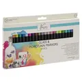 Produktbild: Creative Craft Group Glas- und Porzellanmarker 24 Farben Set