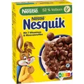 Produktbild: Nesquik Cornflakes Schoko-Cerealien, 330 g, laktosefrei und vegan, aus Getreide mit 52% Vollkornanteil