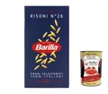 Produktbild: 5x Pasta Barilla Risoni Nr. 26, 100% italienisch Nudeln 500 g pack + Italian Gourmet polpa 400g
