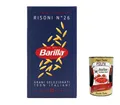 Produktbild: 5x Pasta Barilla Risoni Nr. 26, 100% italienisch Nudeln 500g+Italian Polpa 400g