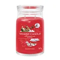 Produktbild: Yankee Candle Signature Duftkerze ; große Kerze mit langer Brenndauer „Christmas Eve“ ; Soja-Wachs-Mix