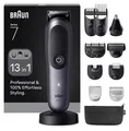 Produktbild: Braun AIO7560, Schwarz, Grau, 0,5 mm, 2,1 cm, Universal, Akku, 120 min