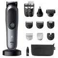 Produktbild: Braun AIO7560, Schwarz, Grau, 0,5 mm, 2,1 cm, Universal, Akku, 120 min - Schwarz/Grau
