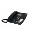 Produktbild: Alcatel Temporis 580 Analog / DECT Anrufer-Identifikation Schwarz 4 Klingeltöne Wahlwiederholung Stummtaste Tone / Pulse PBX Headset-Anschluss 2-zeiliges Dot-Matrix-Display (ATL1407525)