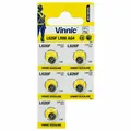 Produktbild: 5 X Vinnic LR66 Batterien L626F AG4 Alkalisch Knopf Zellen 376 1.5V Mercury Free