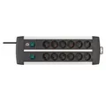 Produktbild: Brennenstuhl Brennenstuhl 1391000912 Steckdosenleiste mit Schalter 12fach Schwarz, Steckdosenleiste (Kabellänge 3.00 m)