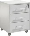Produktbild: BEGA OFFICE Rollcontainer Büro-Rollcontainer mit Schubladen abschließbar, Rollcontainer Rollbar