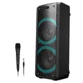 Produktbild: Denver BPS-352 Party-Soundsystem Karaoke-Lautsprecher mit Mikrofon