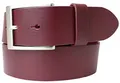 Produktbild: BELTINGER Jeans-Gürtel Aus Vollrindleder 4 cm | Hochwertiger Leder-Gürtel für Herren 40mm | Made in Italy | Bordeaux 90cm