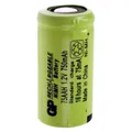 Produktbild: GP Batteries Spezial-Akku 2/3 AA Flat-Top NiMH GP75AAH 1.2 V 750 mAh (1 Stk., Gerätespezifisch) (30075AAH)