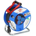 Produktbild: Brennenstuhl Garant IP44 Kabeltrommel, 50m - Spezialkunststoff (kurzfristiger Einsatz im Außenbereich) - MADE IN GERMANY - blau