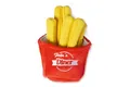Produktbild: Hundespielzeug Plüsch Fritten L 18 cm B 13 cm H 5 cm