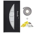 Produktbild: vidaXL Haustür, Eingangstür Anthrazit 88x200 cm