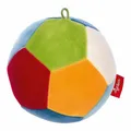 Produktbild: sigikid PlayQ Aktiv-Ball Spielball Plüschball Stoffball Greifling Rassel Baby