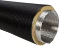 Produktbild: CB-tec Isoliertes Flexrohr Ø 125 mm schwarz 0,80 m lang