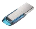Produktbild: SanDisk Ultra Flair USB 3.0 Flash Drive, blue, SDCZ73-064G-G46B with Keyring
