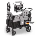 Produktbild: elvent Bollerwagen ComfortPlus 2, Faltbar, 2-Sitzer, Inkl. Zubehör und UV-Dach