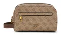 Produktbild: GUESS Milano Necessaire S Kulturbeutel Beige Brown hellbraun braun Neu