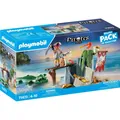 Produktbild: PLAYMOBIL 71473 Pirat mit Alligator