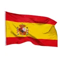 Produktbild: Fahne Flagge Spanien Hissflagge Spanische 90X150cm Flaggen Fahnen 90X150 2 Ösen