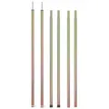 Produktbild: vidaXL Teleskop-Zeltstangen 170-255 cm 2 Stk. Verzinkter Stahl