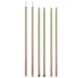 Produktbild: vidaXL Zeltstange Teleskop-Zeltstangen 170-255 cm 2 Stk. Verzinkter Stahl, (2-St)