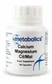 Produktbild: Metabolics Calcium Magnesium Cit/Mal 90 Capsules