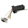 Produktbild: StarTech.com DB9 auf RJ45 Modular Adapter - Bu/Bu - Serieller Adapter - DB-9 (W)