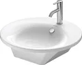 Produktbild: Duravit Möbelwaschtisch Starck 1 58cm, für den Waschtischunterbau, 0406580000,