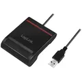 Produktbild: LogiLink USB 2.0-Kartenleser, für Smart-ID, schwarz