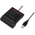 Produktbild: LogiLink CR0047 Smart-Card-Lesegerät Drinnen USB 2.0 Schwarz