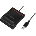 Produktbild: LogiLink Smart-ID Kartenleser USB2.0 schwarz