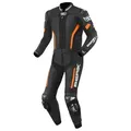 Produktbild: Berik Losail 2-Teiler Motorrad Lederkombi, schwarz-orange, Größe 52 für Männer