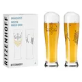 Produktbild: Ritzenhoff Weißbierglas 2er Set Brauchzeit 017, 018, Ana Vasconcelos 646 ml