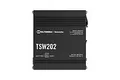 Produktbild: TSW202000000 Teltonika · Switch· TSW202· 8 Port Gigabit Industrial managed P ~D~