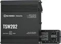 Produktbild: Teltonika TSW202 Managed PoE+ Switch; 8X Port PoE+; 2 x SFP Ports for Fiber Opti