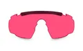 Produktbild: Wiley X | Saber Advanced | Schießbrille & Sportbrille Herren | Perfekt als Laufbrille Fahrradbrille & MTB Brille │ 100% UVA/UVB-Schutz | Nur Gläser (Magenta)