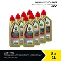 Produktbild: Castrol Transmax ATF Dexron-VI Mercon LV Multivehicle 8x1 Liter = 8 Liter
