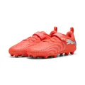 Produktbild: PUMA Future 9 Play V FG/AG RB JR Fußballschuh, Leuchtend rot, weiß, schwarz, Größe 45, Glowing Red PUMA Weiß PUMA Schwarz, 30 EU