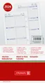 Produktbild: Kalendereinlage filius 749 03 BRUNNEN 2026 Kalender 1 Woche = 2 Seit. Mod. 74903